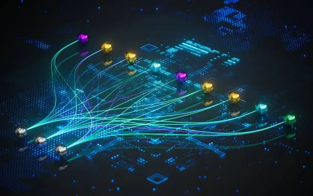 Абстрактное изображение умного дома